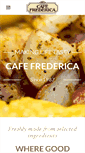 Mobile Screenshot of cafefrederica.com